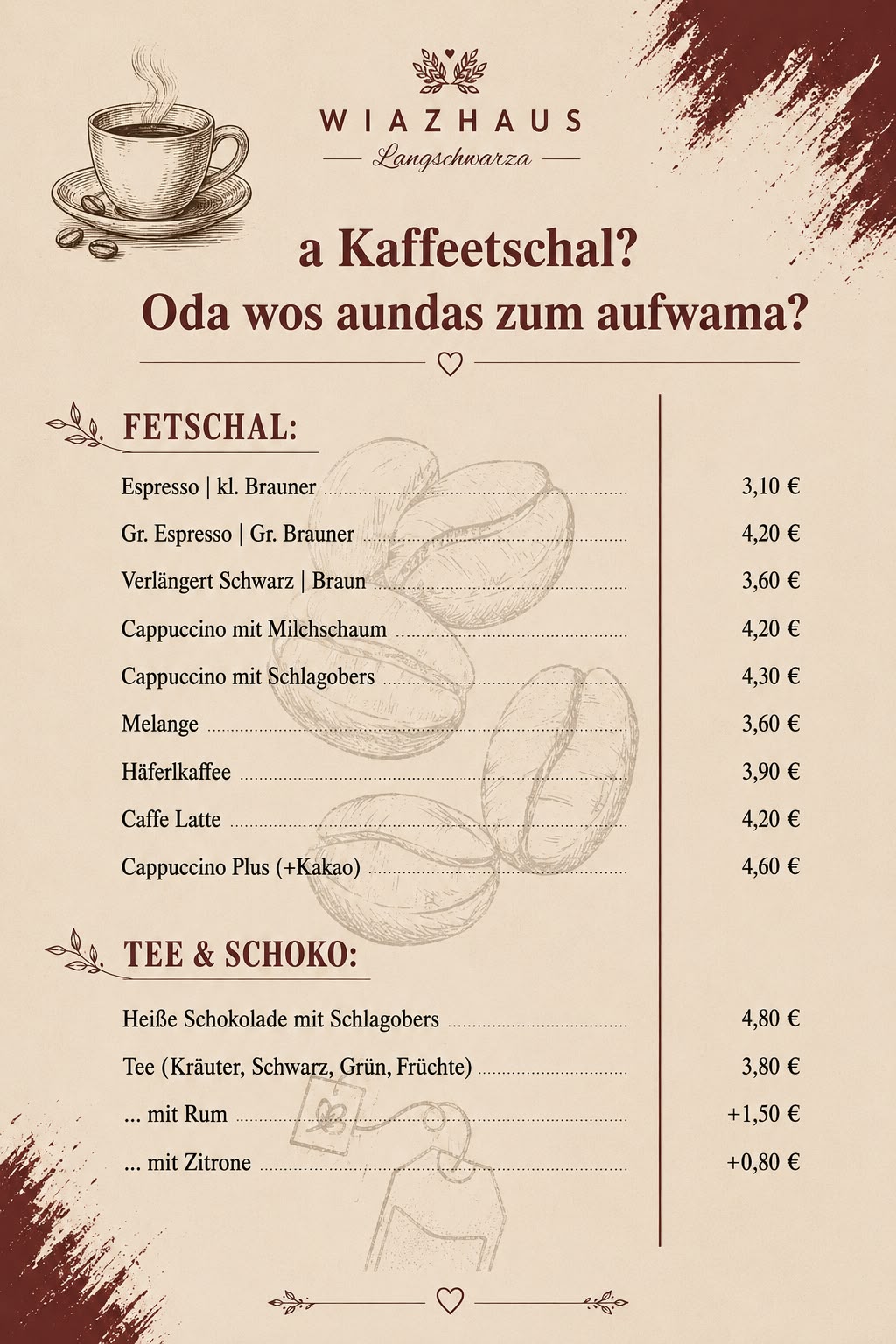 20260806_00_kaffee Wia Zhaus Wochenendkarte